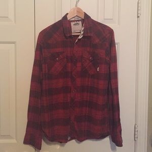 Red vans flannel
