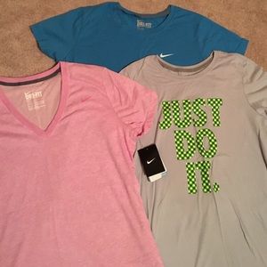 3 Nike t-shirts NEVER BEEN WORN