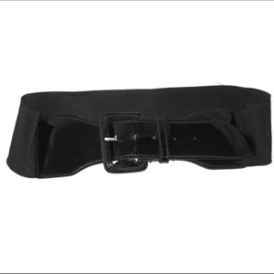 Black Patent Leather  Belt