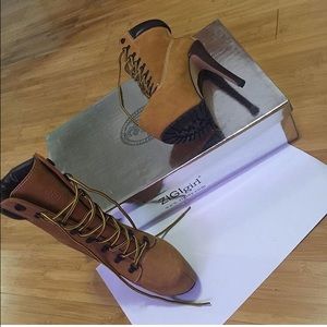 Tan Boots