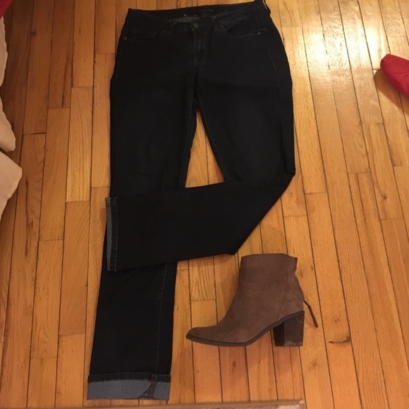 2 for 25% off! CK Dark Wash Straight Leg Jeans