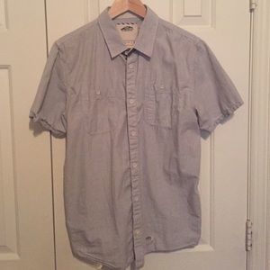 Short sleeve vans button up