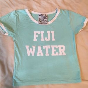 Fiji Water crop top