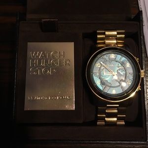 Michael Kors Gold Watch Hunger Stop