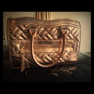 Rose gold purse