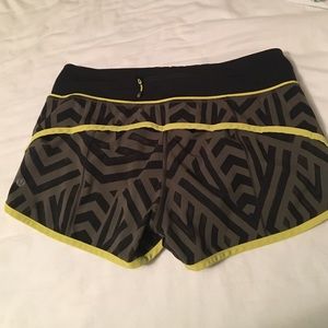 Lululemon speed shorts
