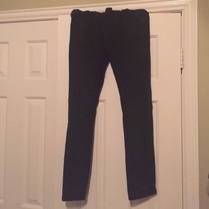 Rude brand black skinny jeans