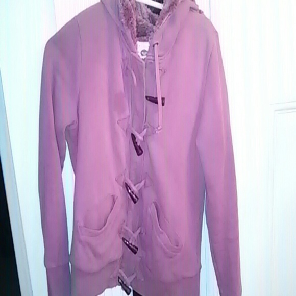 Fuzy Roxy zip up jacket - Picture 2 of 4