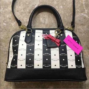 Betsey Johnson Large Black Satchel