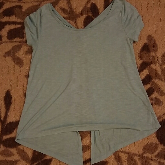 Blue Flowy Top