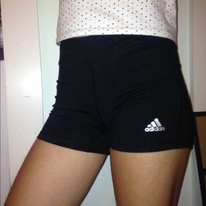 Adidas Black Athletic Shorts