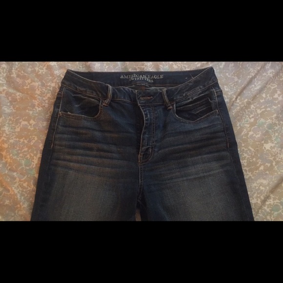 High-rise American Eagle jeggings