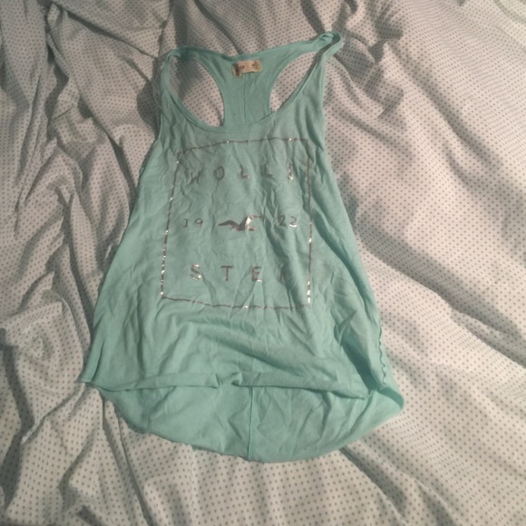 Teal tank top