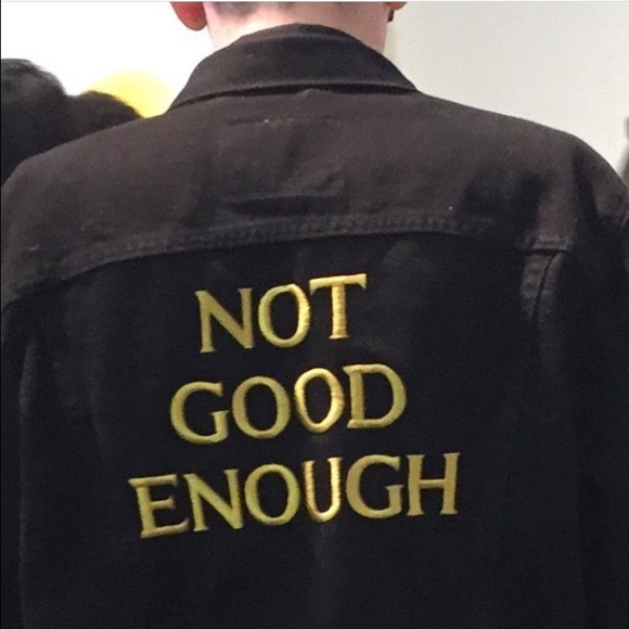 ISO not good enough denim jacket