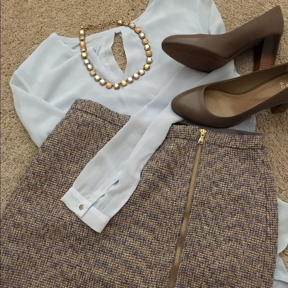 Gorgeous JCrew Sparkle Tweed Skirt