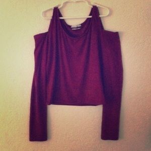 suede long sleeve
