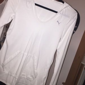 PUMA hooded pull over