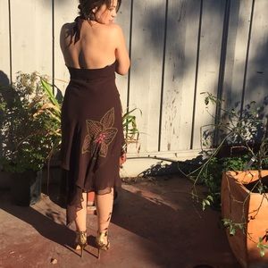 BCBG Dresses - BCBG Silk Evening Dress BCBG Dresses - BCBG Silk Evening Dress