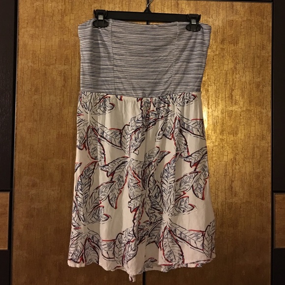 Tube top dress