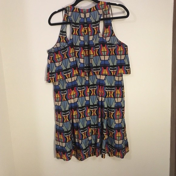 Jessica Simpson MultiColor Razor Back Sundress - Picture 4 of 4