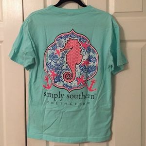 Simply Southern Seahorse Tee