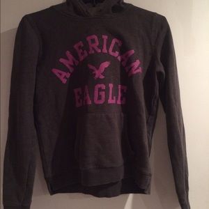 Dark grey American eagle sweatshirt