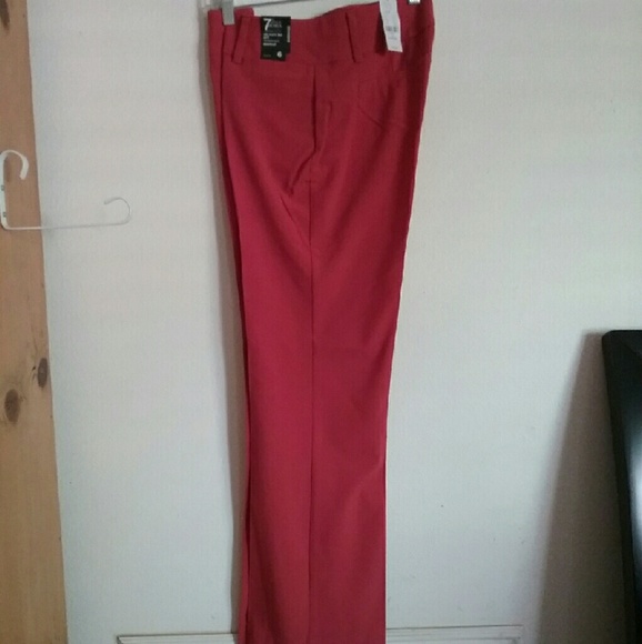 NY&CO 7TH AVE PANTS AVERAGE-BOOTCUT STRETCH SZ 6