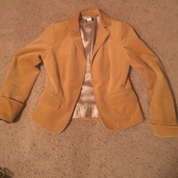 J Crew Gold Fall blazer