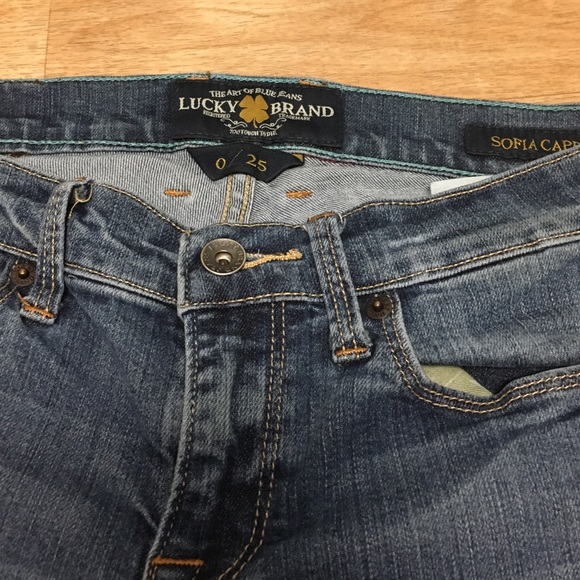 1DAYSALE! Lucky Brand Jeans- Sofia Capri - Picture 4 of 4