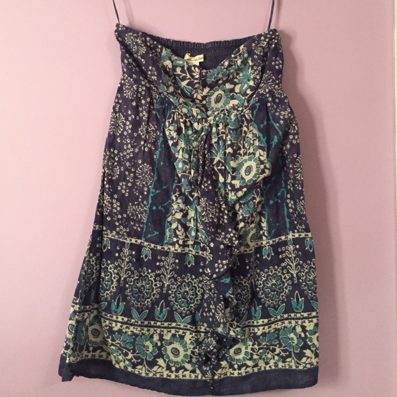 American eagle strapless dress