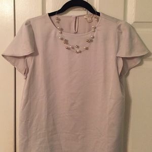 J. Crew Petal Sleeve Blouse
