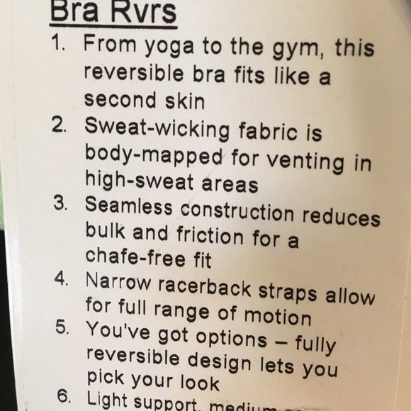 🔸sold🔸Lululemon Reversible Bra - Picture 4 of 4