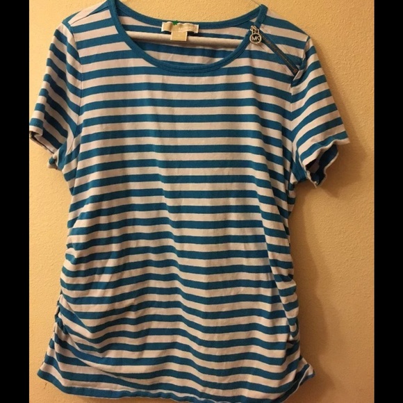 Michael Kors 1X striped top