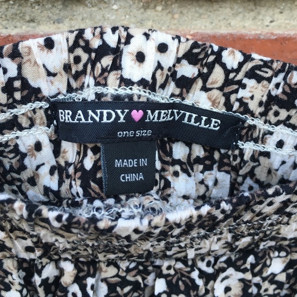 Brandy Melville floral skirt - Picture 2 of 5