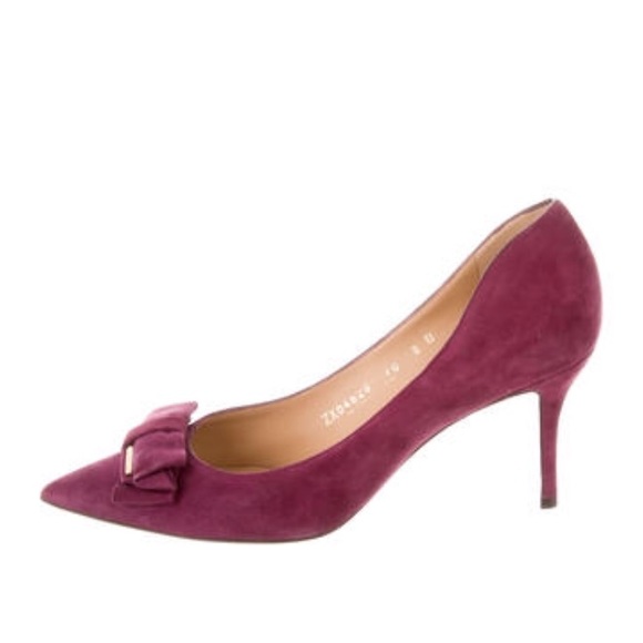 💯Ferragamo Suede Pumps - Picture 4 of 7
