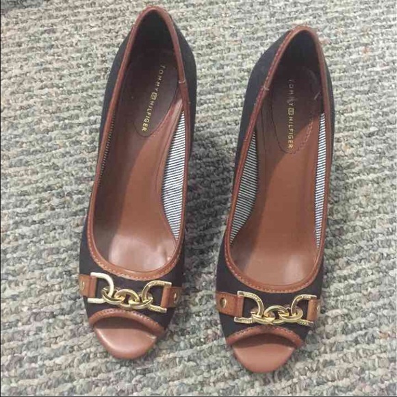Tommy Hilfiger Wedges size 7