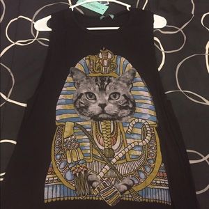 NWT! Egyptian Sphinx/artsy cat tank