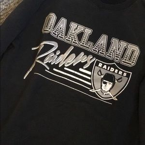 Oakland raiders crewneck
