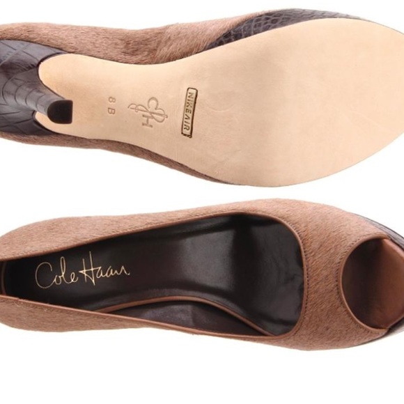 NEW 👠Peep toe Nike Air Cole Haan shoes SOLD - Picture 4 of 4