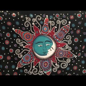 SUN AND MOON TAPESTRY