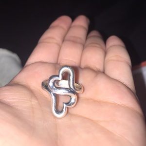 James Avery heart to heart ring