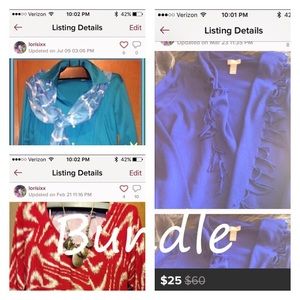 Now for sale all 3 pieces $55