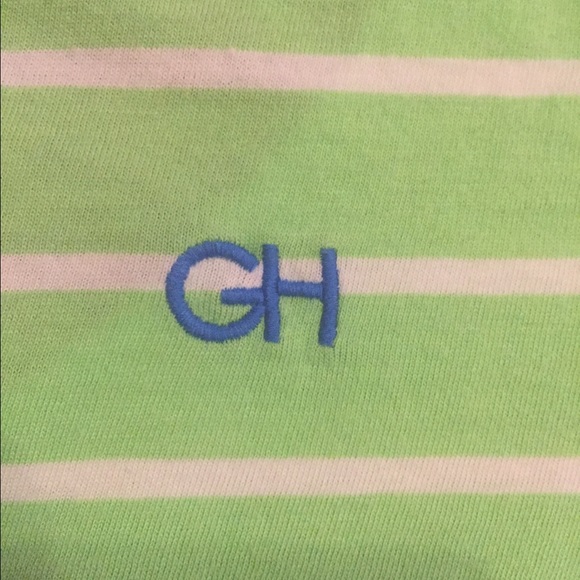 Striped swoop neck tee with low back - Picture 3 of 3