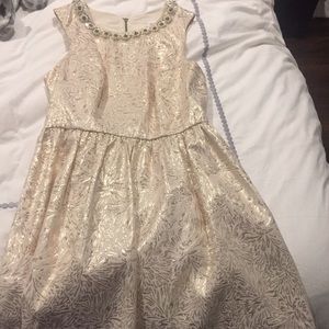 Gold Shimmery Dress