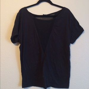 Mesh V-Neck Top