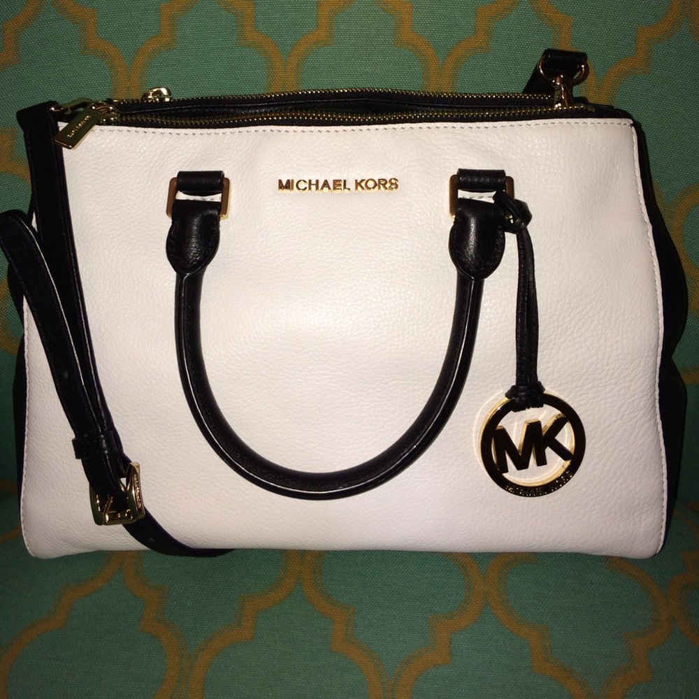 Black & White MK w/Gold Hardware
