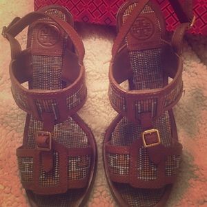 Tory burch sandals tan beads in different colors