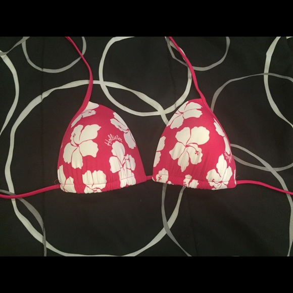 Hollister Pink Bikini Top👙 - Picture 1 of 4