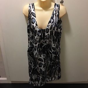 Animal print dress
