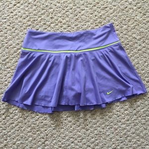 Nike tennis skirt purple size small